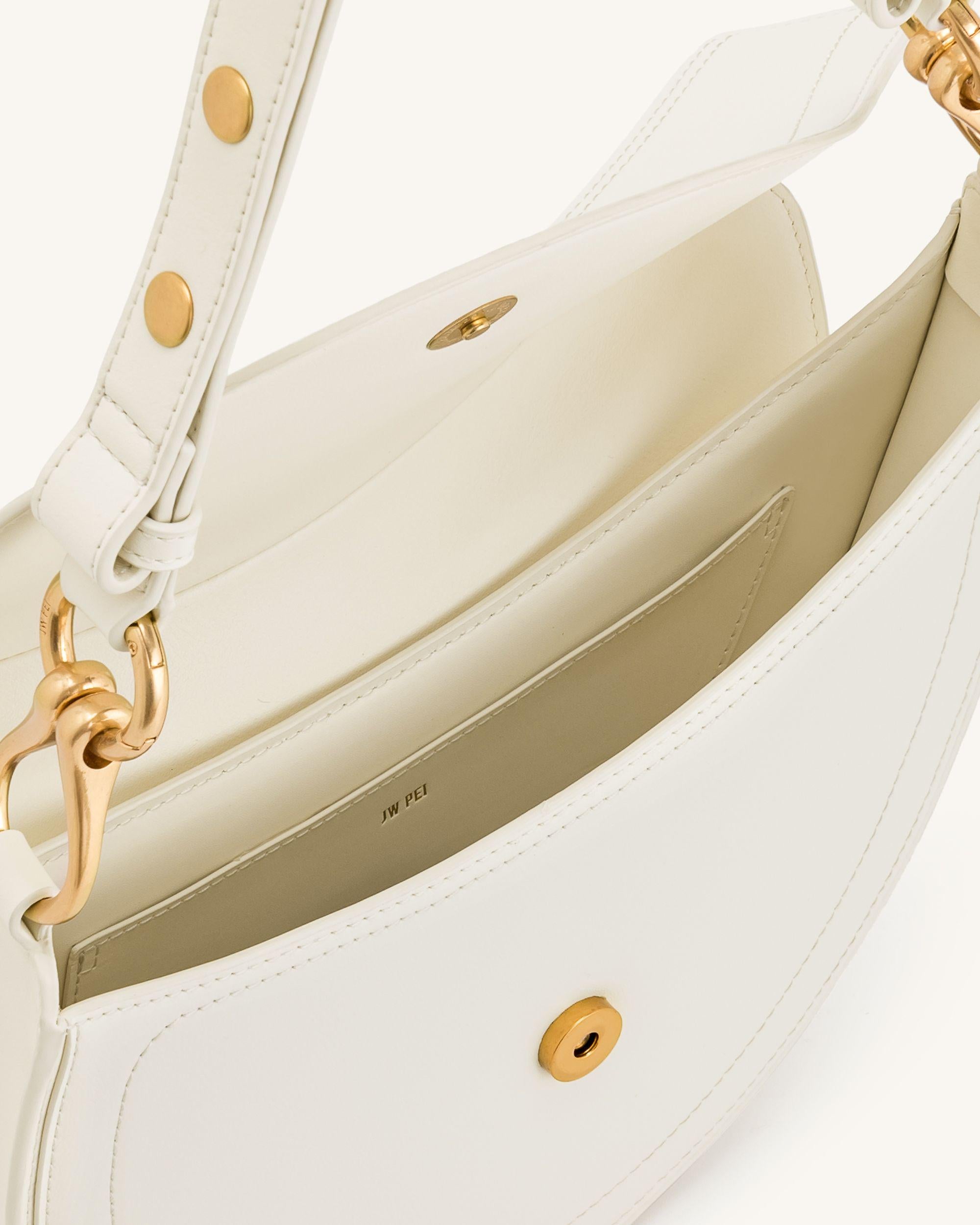 Ashlie Crossbody Bag - White - Image 5