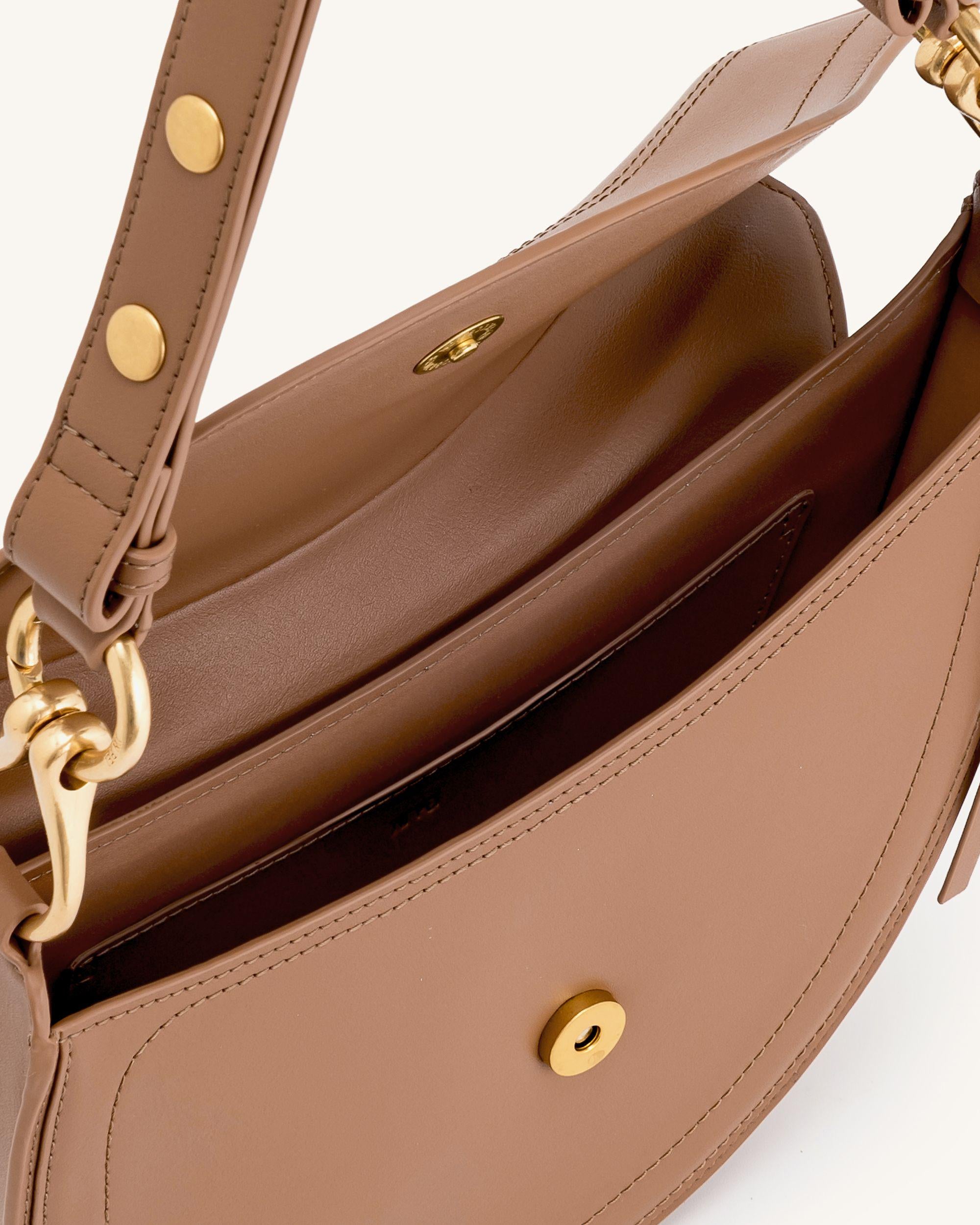 Ashlie Crossbody Bag - Brown - Image 5