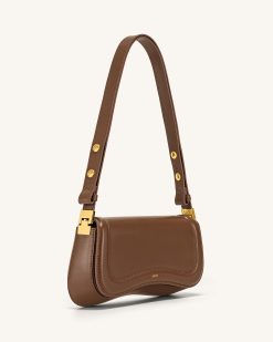Alternative view of Joy Shoulder Bag - Brown