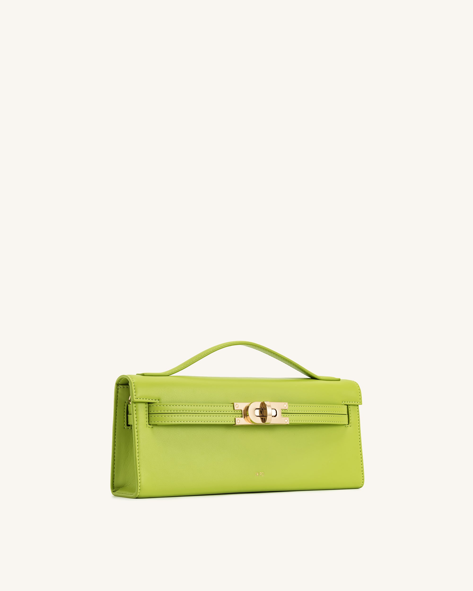 Bria Structured Top Handle Bag - Green - Image 3