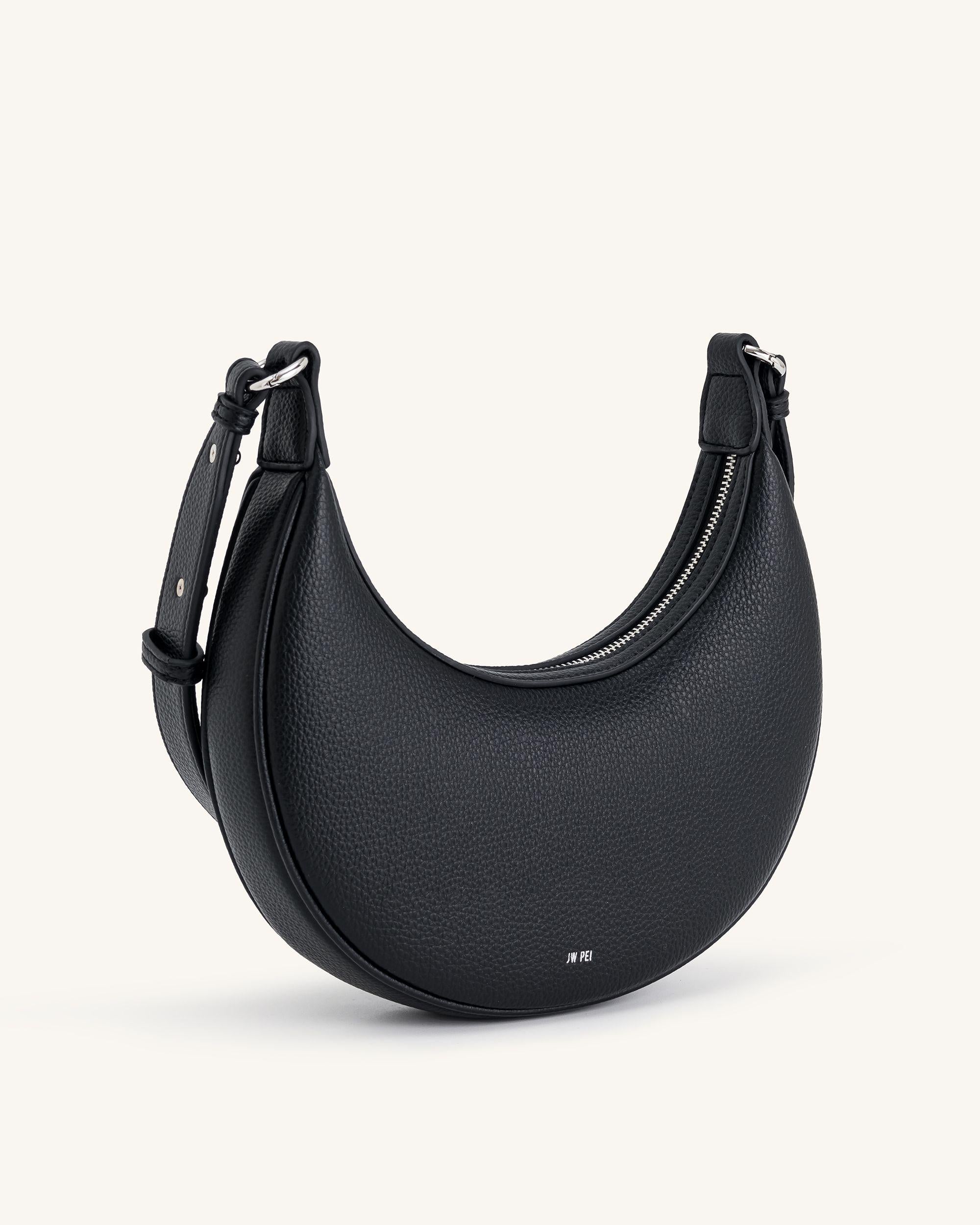 Carly Medium Shoulder Bag - Black - Image 2