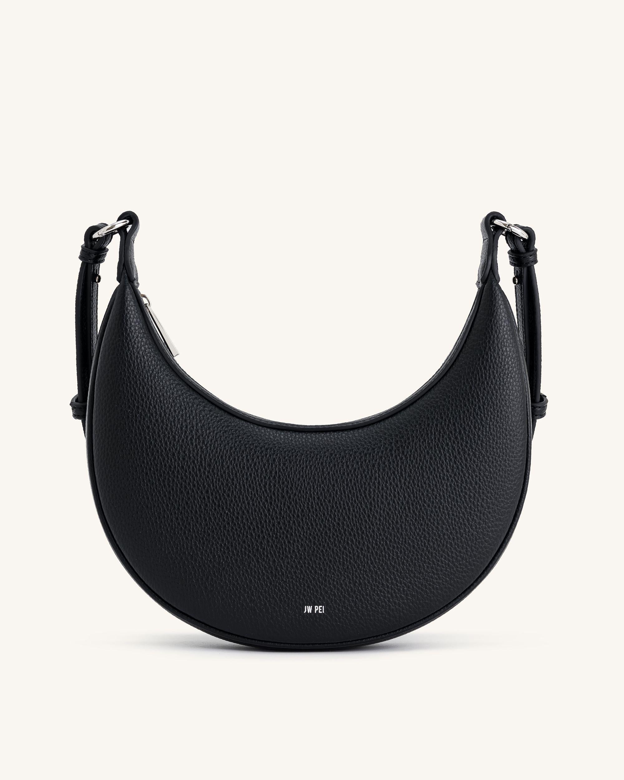 Carly Medium Shoulder Bag - Black - Image 3