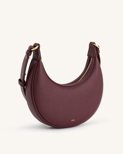 Alternative view of Carly Medium Shoulder Bag - Deep Claret