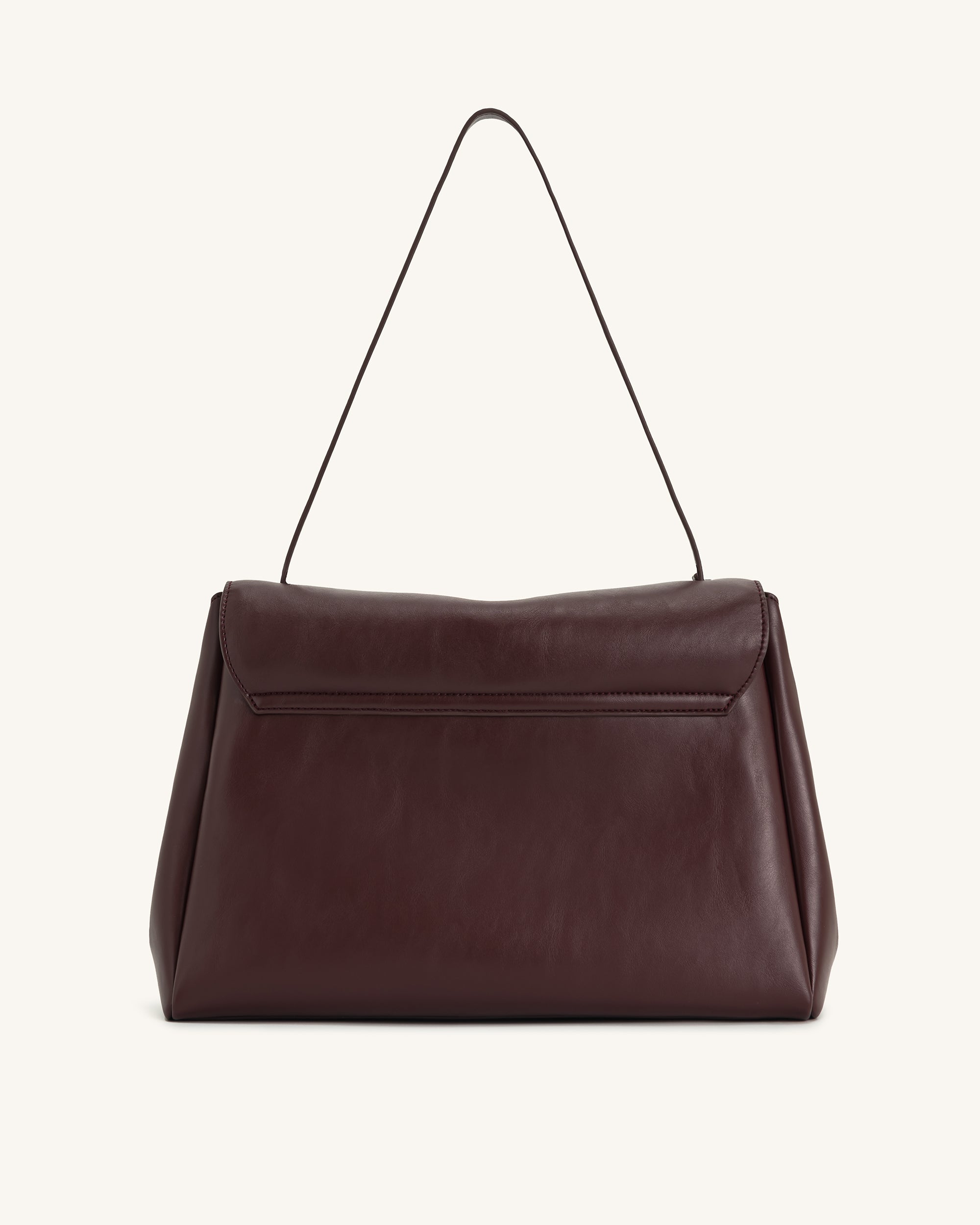 Hilary Shoulder Bag - Deep Burgundy - Image 3