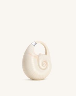 Alternative view of Caylee Shell Bag - White