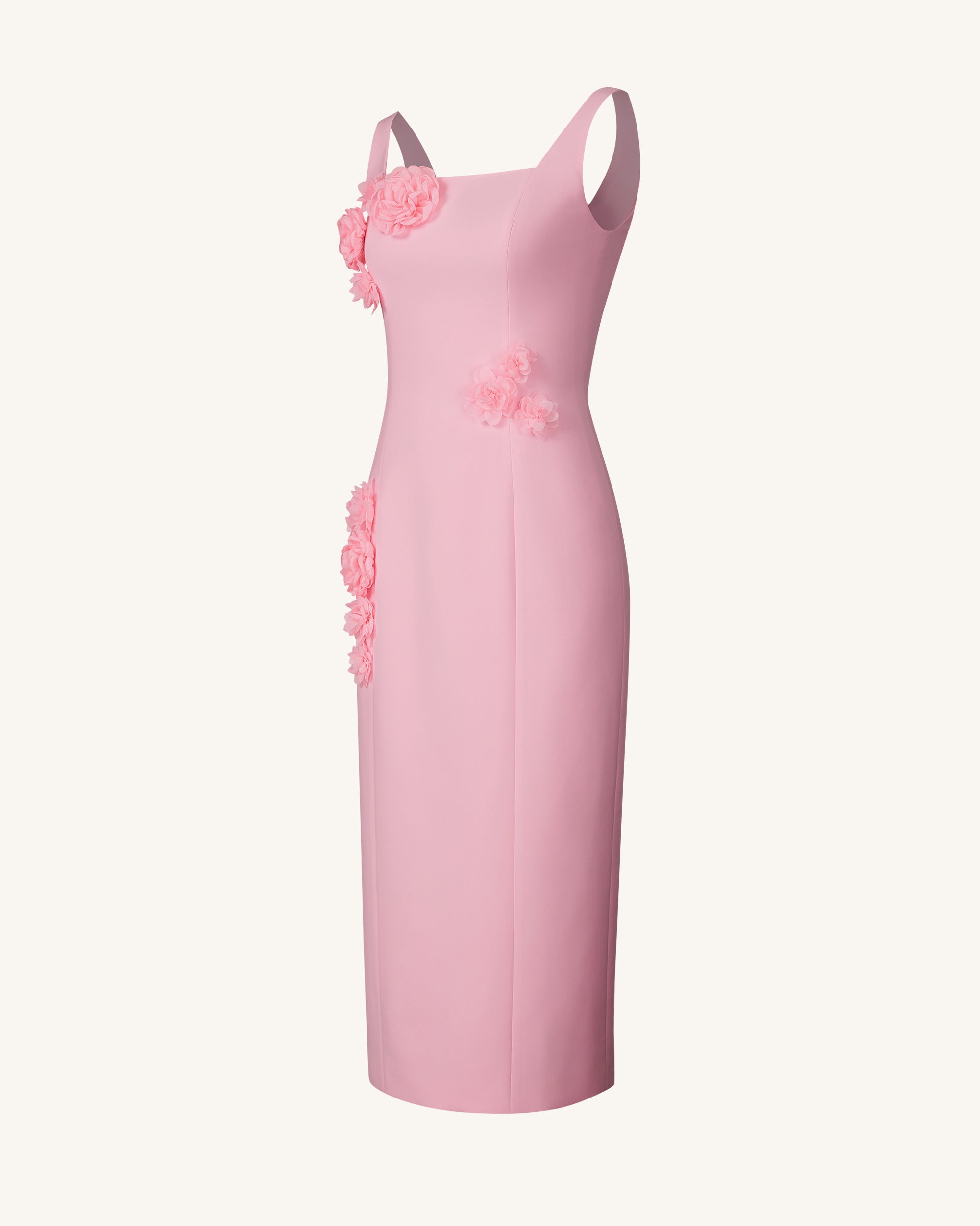 Garden Grace Sheath Dress - Pink - Image 4