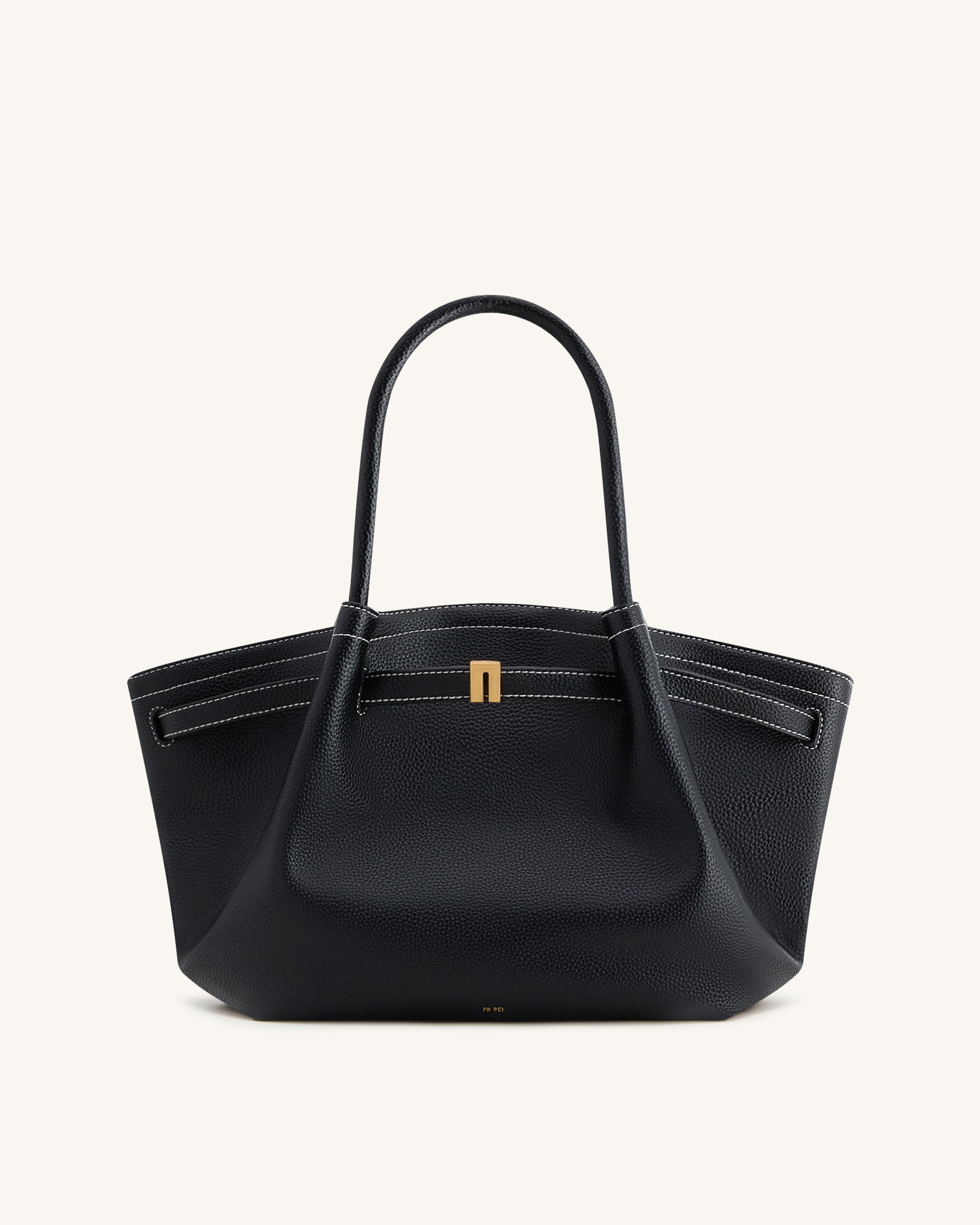 Hana Medium Tote Bag - Black - Image 2