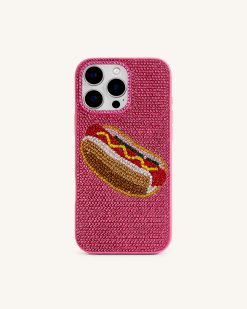 Hot Dog Phone Case - Multicolor Pink