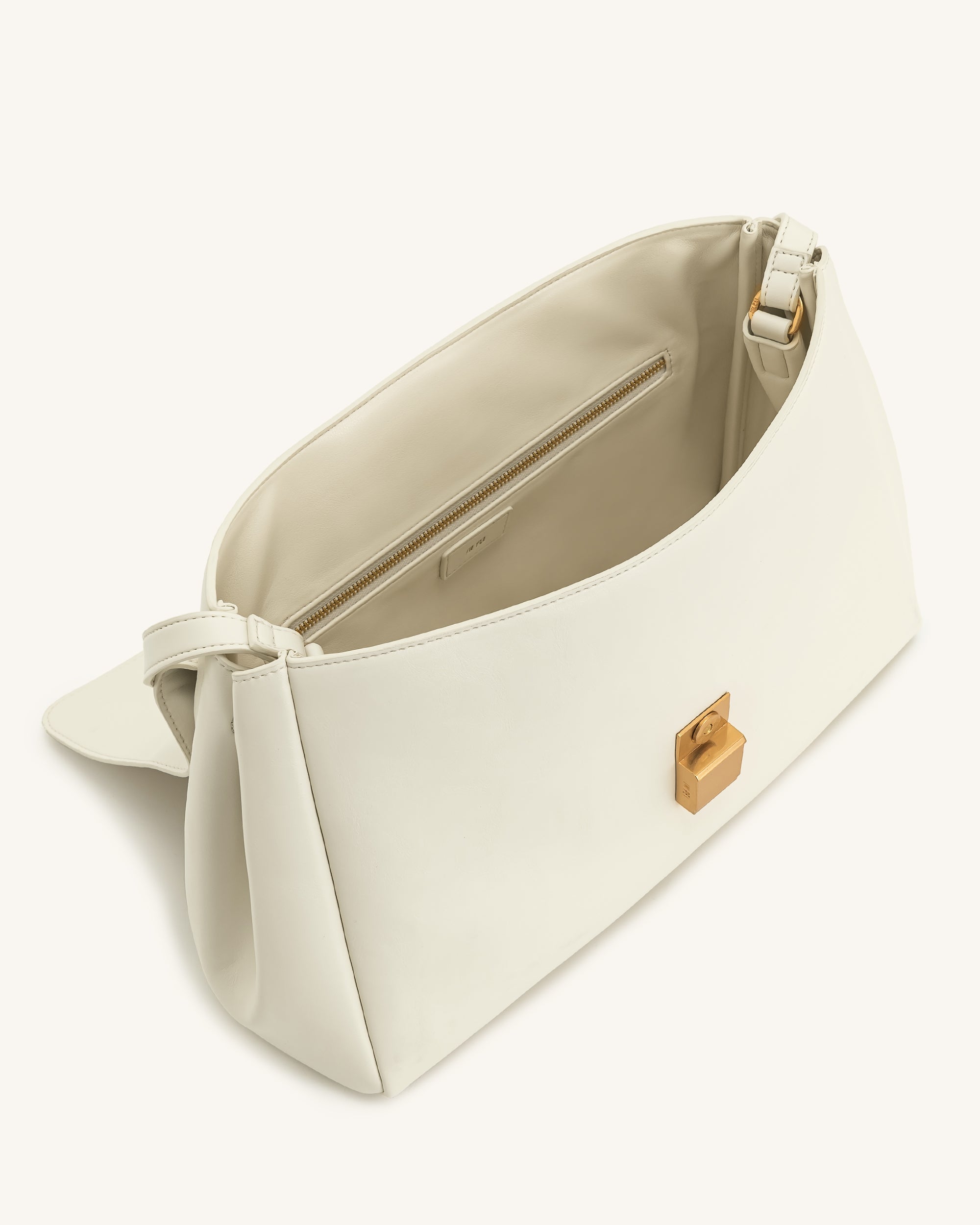 Hilary Shoulder Bag - White - Image 5