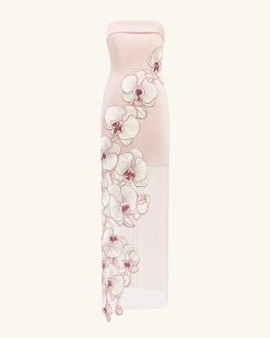 Alternative view of Orchid Embroidered Dress - Pink