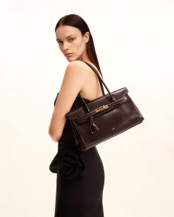 Alternative view of Yara Shoulder Bag - Dark Brown