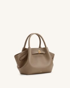 Alternative view of Hana Mini Tote Bag - Grayish Brown