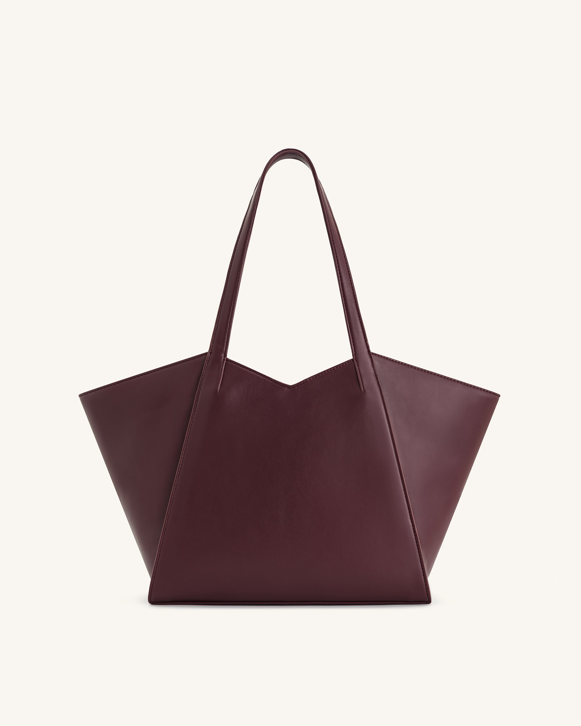 Kiana Large Capacity Tote Bag - Deep Claret - Image 3