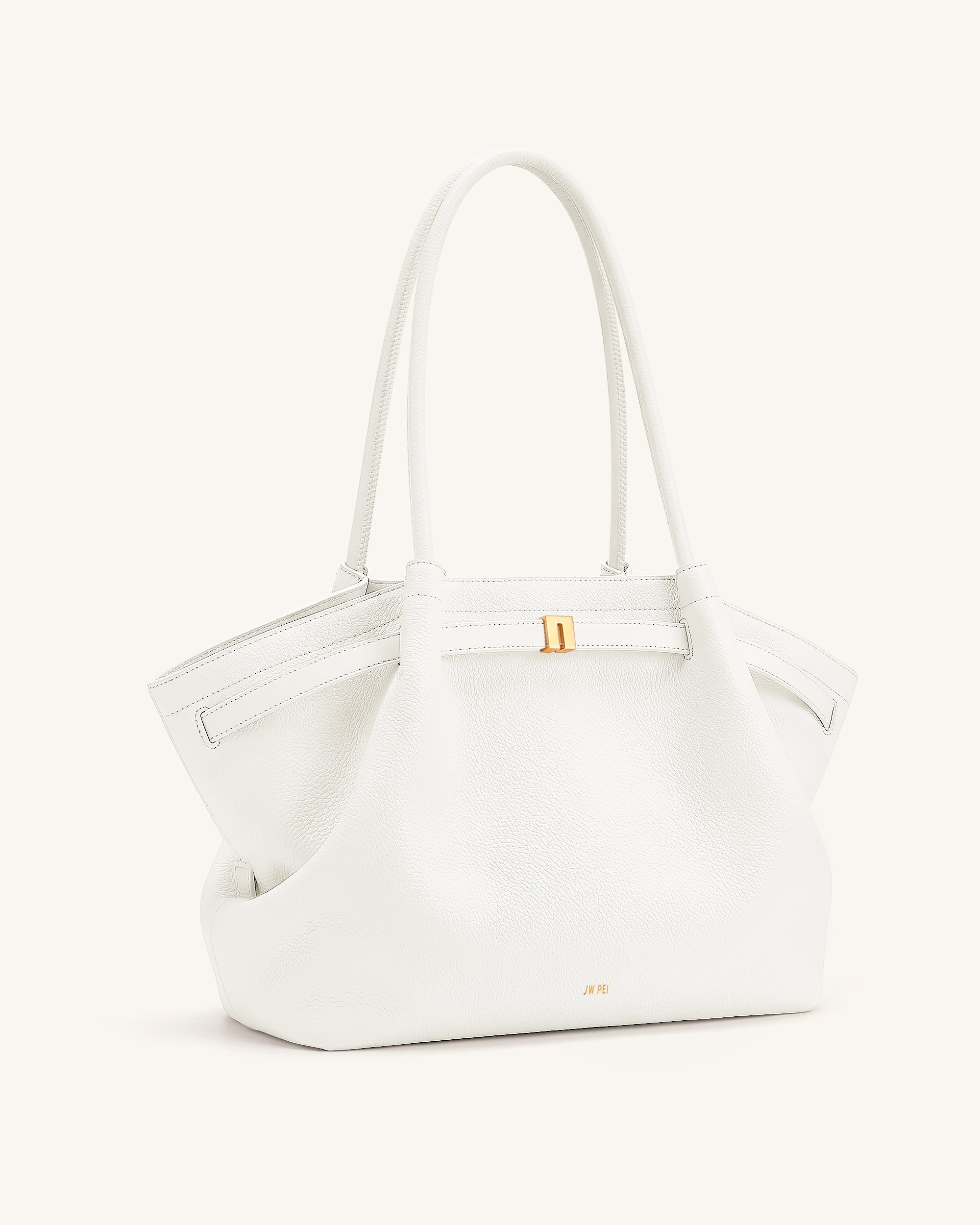Hana Large Tote Bag - White - Image 2