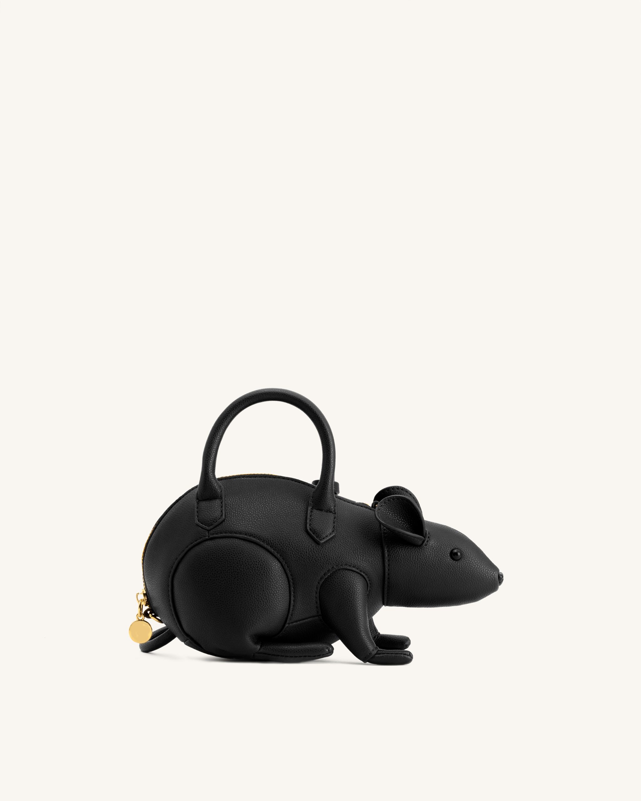 Mia Mouse Top Handle Bag - Black - Image 3