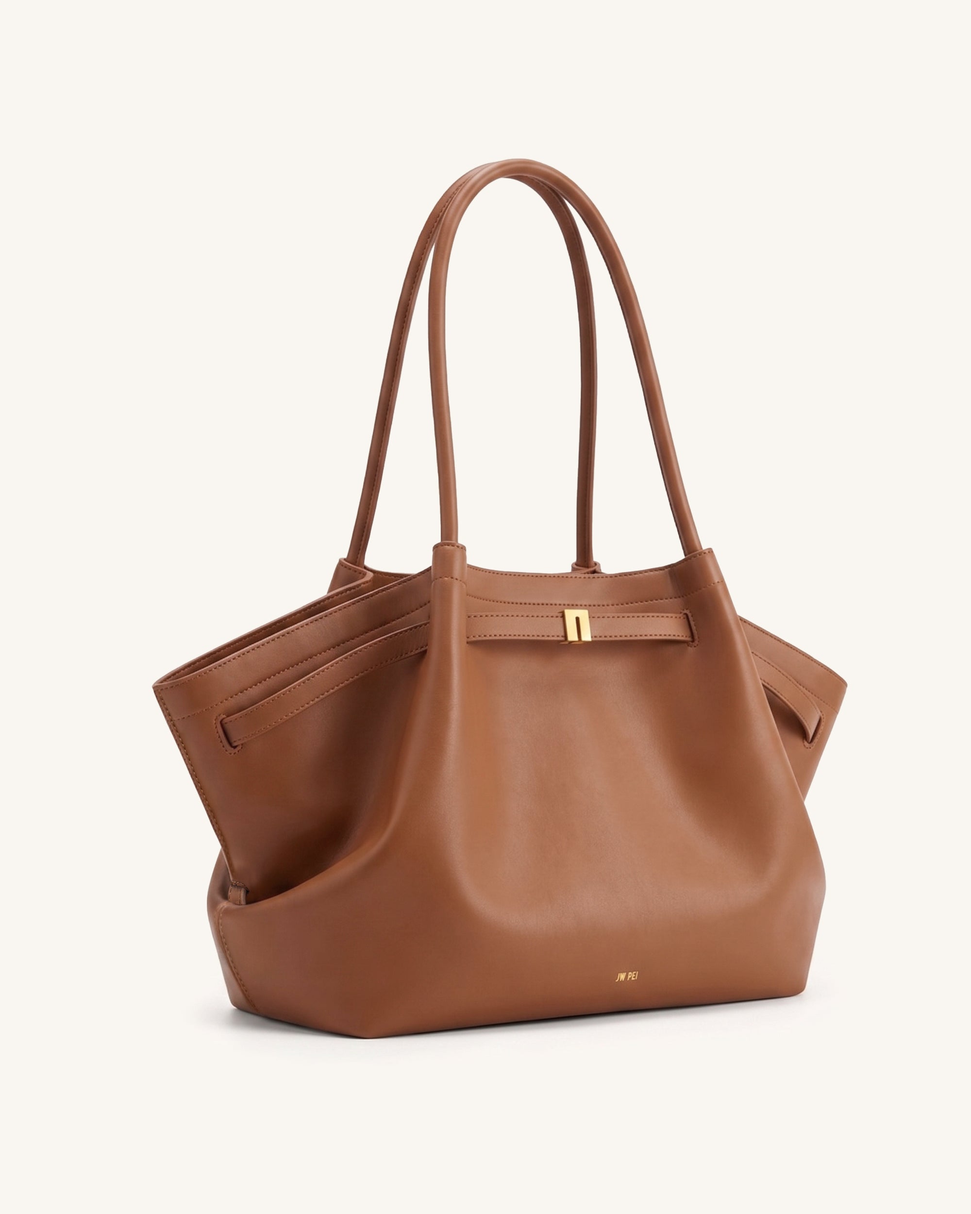 Hana Large Tote Bag - Brown - Image 2