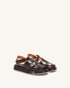 Alternative view of Piper Platform Sandal - Coffee