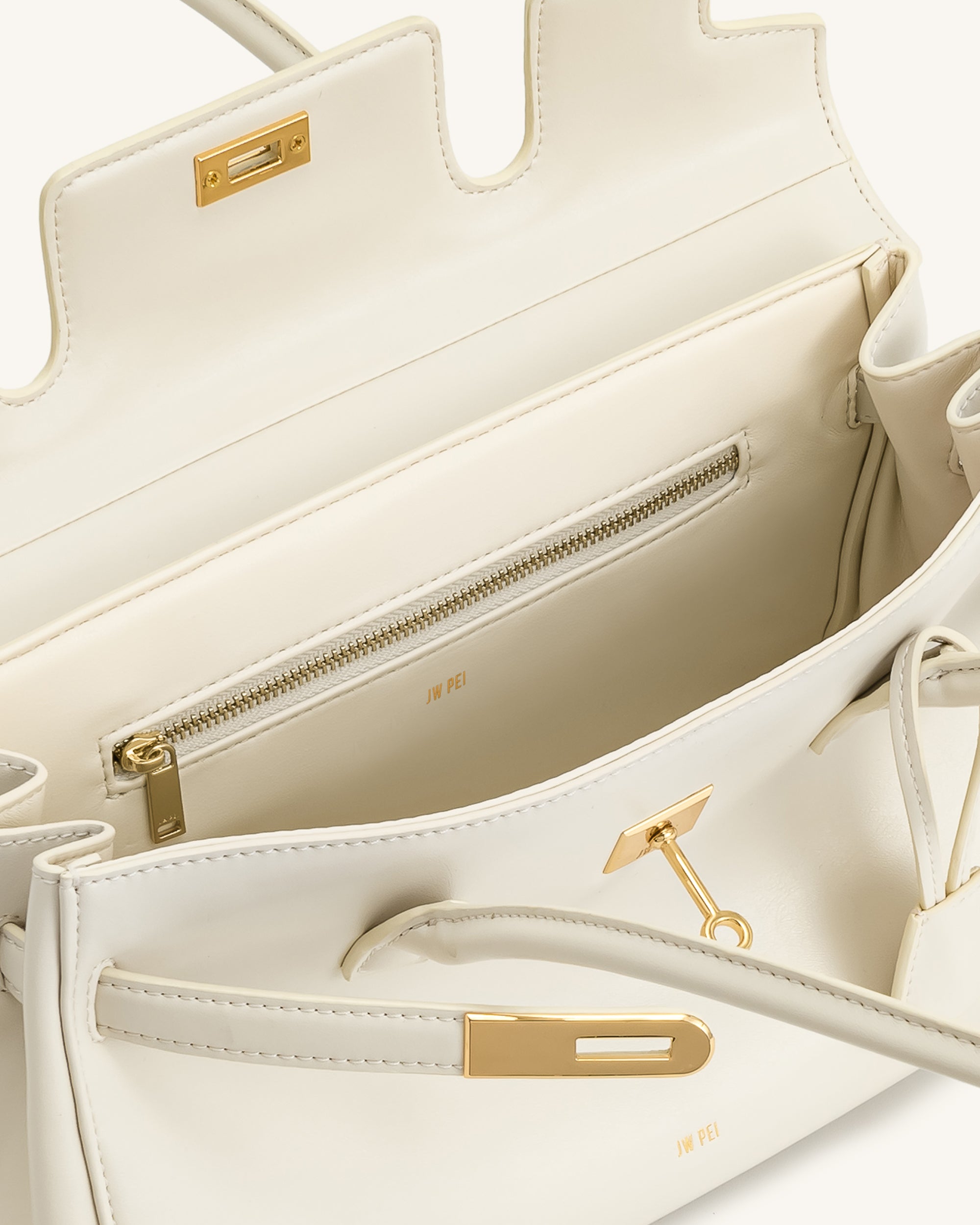 Yara Shoulder Bag - White - Image 4