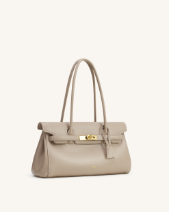 Alternative view of Yara Shoulder Bag - Gray Apricot