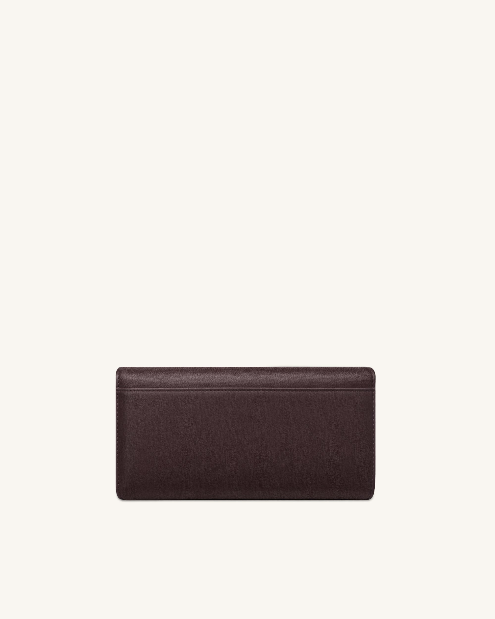 Seren Flap Long Wallet - Chestnut Black - Image 3