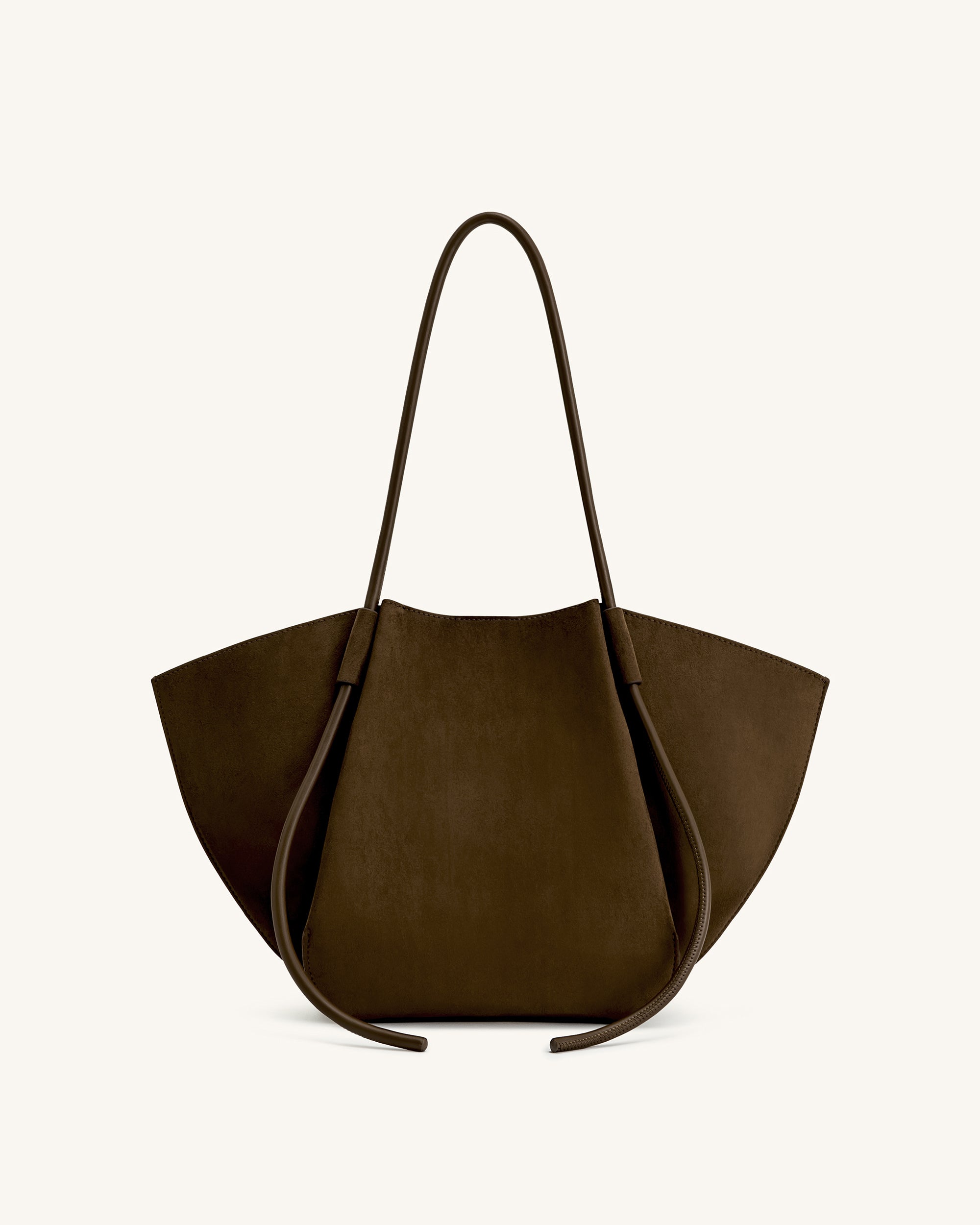 Nala Wide Tote Bag - Mocha Brown - Image 3