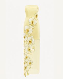 Alternative view of Orchid Embroidered Dress - Yellow