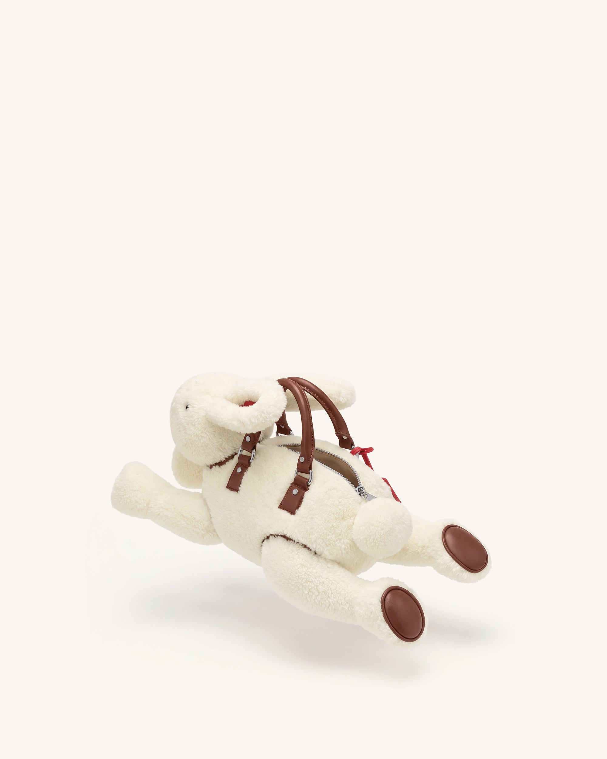 Bella Bunny Shaped Top Handle Bag - White - Image 4