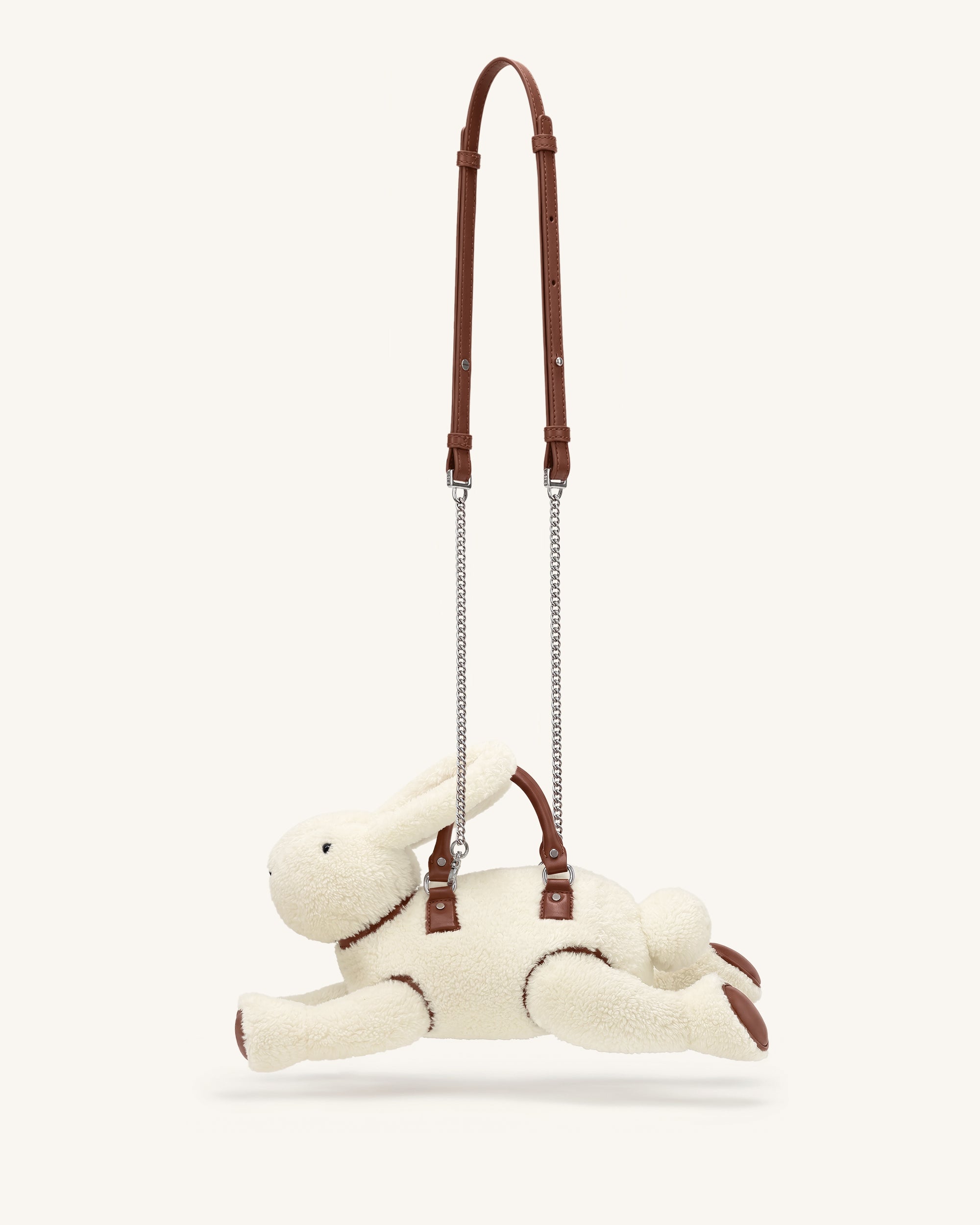 Bella Bunny Shaped Top Handle Bag - White - Image 2